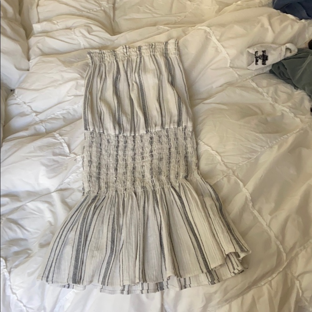 Planet blue dress